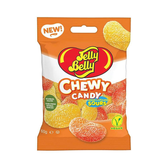 Jelly Belly Lemon & Orange Sours Chewy Candy (60g)