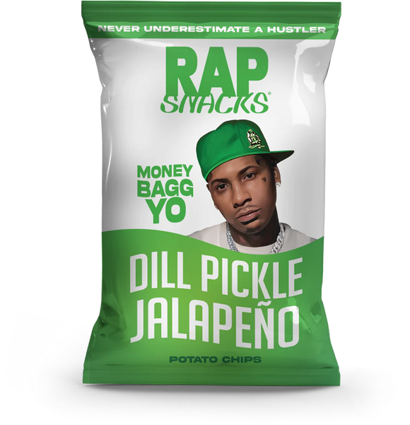 Rap Snacks Money bagg Yo Dill Pickle Jalapeño 71g