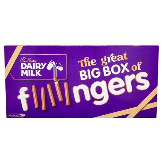 Cadbury Dairy Milk Fingers Bumper Pack 570G Don Candy