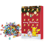 Christmas Pokemon Figure 24 Days Countdown Advent Calendar Surprise Gift
