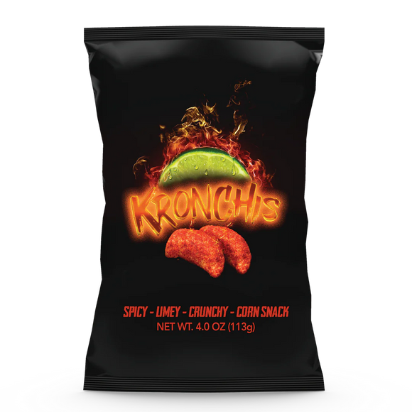 Kronchis Spicy Lime Crunchy Corn Snack 28g