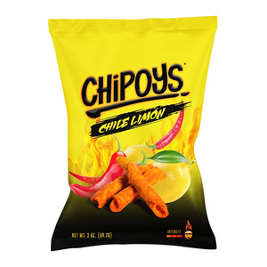 Chipoys Chile Limon Rolled Tortilla Corn Chips - 59g