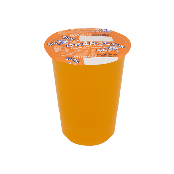 Big Time Orange Cup Drink 200ml