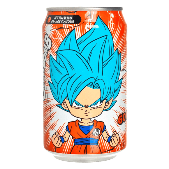 Ocean Bomb Dragon Ball Z Goku Orange Flavour Sparkling Water (330ml)
