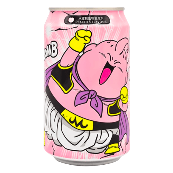 Ocean Bomb Dragon Ball Z Buu Peach Flavour Sparkling Water (330ml)