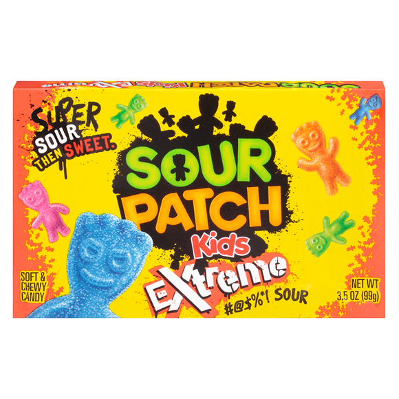 Sour Patch Kids Extreme 3.5oz Theatre Box (99g)