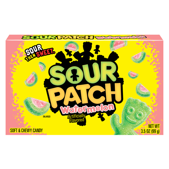 Sour Patch Watermelon 3.5oz Theatre Box (99g)