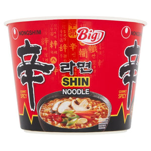 Nong Shim Big Bowl Spicy Shin Noodle Soup