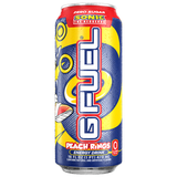 G FUEL - Sonic the Hedgehog Peach Rings (Peach Ring Candy Flavour) Zero Sugar Energy Drink - 16fl.oz (473ml)
