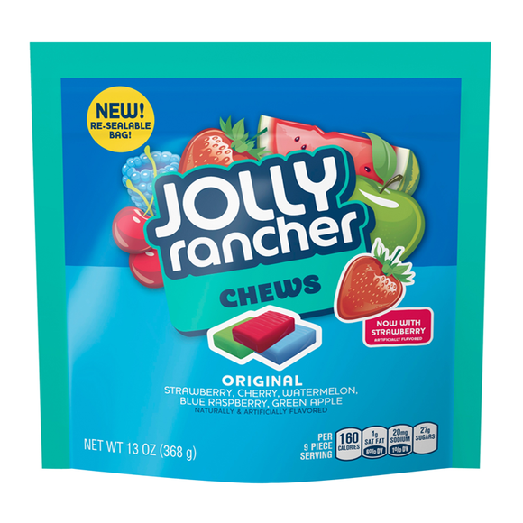 Jolly Rancher Chews Original - 13oz (368g)