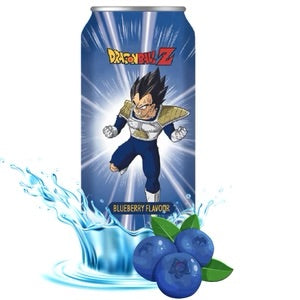 Dragonball Z Vegeta BlueBerry Soda 330ml