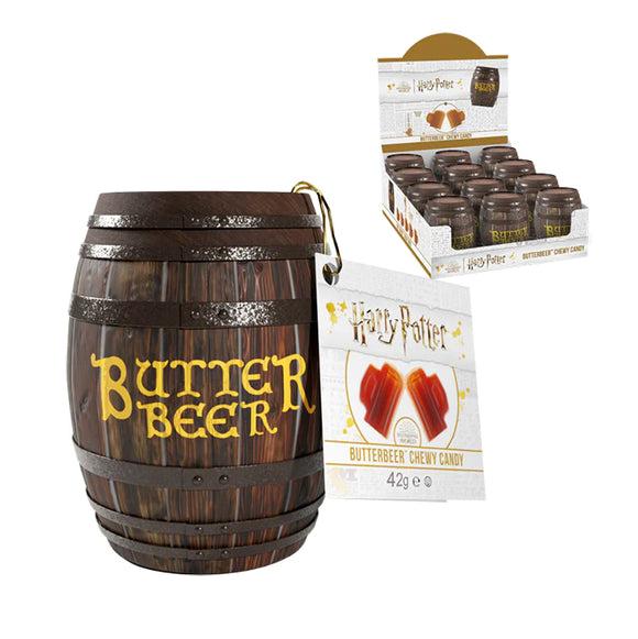 HARRY POTTER™ BUTTERBEER CHEWY SWEETS TIN BARREL 42G