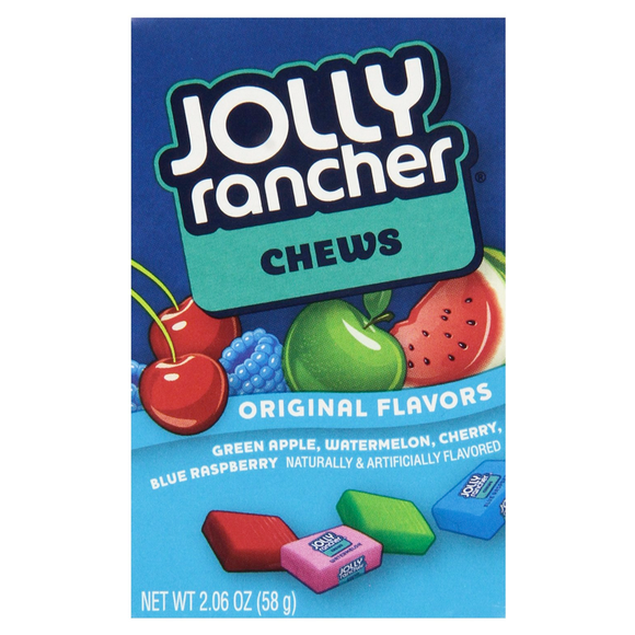 Jolly Rancher Chews Original Fruit 2.06oz (58g)