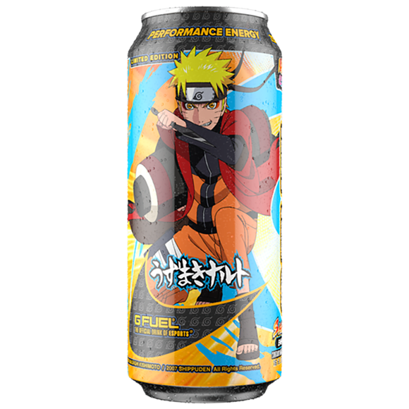 G FUEL - Naruto Sage Mode (Pomelo White Peach Flavour) Zero Sugar Energy Drink - 16fl.oz (473ml)