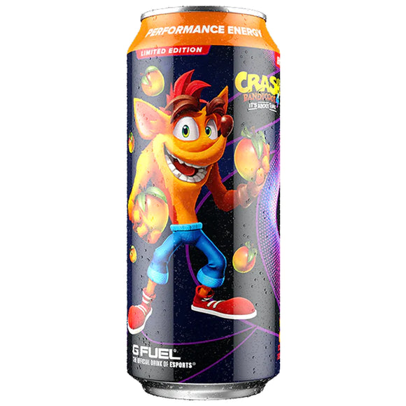 G FUEL Crash Bandicoot Wumpa Fruit Apple Mango Flavour Energy Drink (473ml)