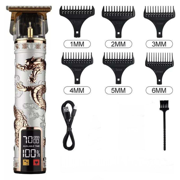 Professional Hair Clippers Beard Trimmer USB Shaving Machine Cordless Barber