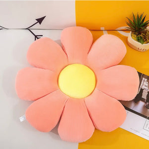 Daisy Flower Plush Flower Cushion