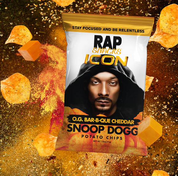 Rap Snacks Snoop Dogg | OG Bar-B-Que Cheddar 71g