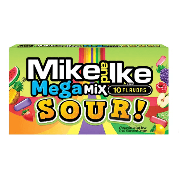 Mike & Ike Sour Mega Mix Theatre Box 5oz (141g)